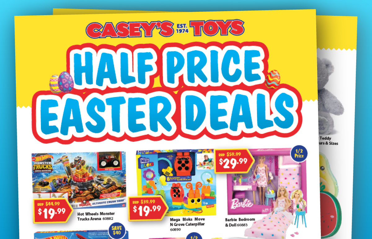Egg-citing Half Price Easter Catalogue Out Now