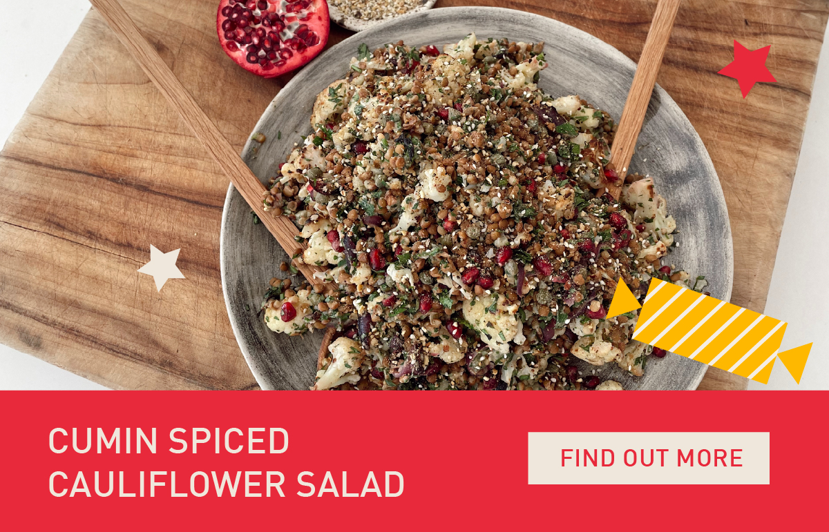 Cumin Spiced Cauliflower Salad